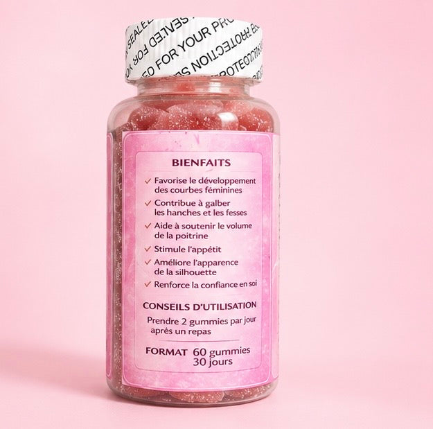 Curvy Elixir Gummies – 60 Gummies (30 jours)