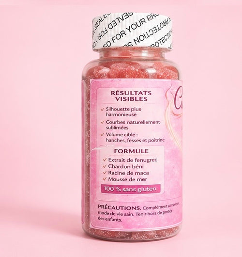 Curvy Elixir Gummies – 60 Gummies (30 jours)